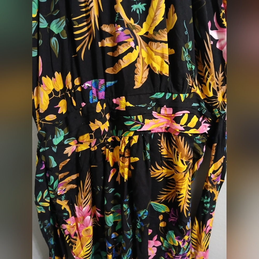 RACHEL Rachel Roy Floral Halter Neck Romper - Picture 4 of 16